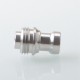 Phaze Style Drip Tip for BB / Billet / Boro AIO Box Mod - Silver, Stainless Steel