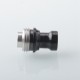 Phaze Style Drip Tip for BB / Billet / Boro AIO Box Mod - Black, Stainless Steel