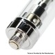 [Ships from Bonded Warehouse] Authentic Aspire K2 Clearomizer Tank Atomizer - Silver, 1.8ml, 1.6ohm, 15mm Diameter