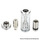 [Ships from Bonded Warehouse] Authentic Aspire K2 Clearomizer Tank Atomizer - Silver, 1.8ml, 1.6ohm, 15mm Diameter