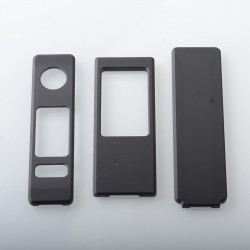 Authentic MK MODS Replacement Panels Set for Stubby21 AIO Stubby 21700 Mod Kit - Black (3 PCS)