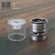 SXK Lindy Style RTA Replacement Short Tank Tube - 2.0ml