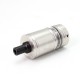 SXK Lindy Style RTA Rebuildable Tank Atomizer - Silver, 316SS, 5ml, 22mm, MTL 