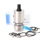 SXK Lindy Style RTA Rebuildable Tank Atomizer - Silver, 316SS, 5ml, 22mm, MTL 