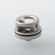 Armor Engine Style RDA Rebuildable Dripping Atomizer w/ BF Pin / Airflow Inserts - Brushed Silver, SS, 22mm, Without Logo