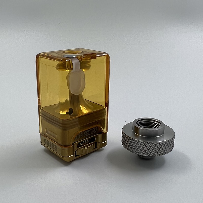 Buy Rekavape 909 DotRBA Style RBA Tank for dotMod dotAIO V1 / V2 Pod Gold