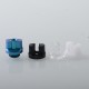 Authentic MK MODS Titanium TA Integrated Drip Tip Set for BB / Billet / Boro AIO Box Mod - Blue, 4 PCS Mouthpiece