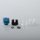 Authentic MK MODS Titanium TA Integrated Drip Tip Set for BB / Billet / Boro AIO Box Mod - Blue, 4 PCS Mouthpiece