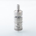 Flash V4.5S+ Style RTA Rebuildable Tank Atomizer - Silver, Titanium + Glass, 4.5ml, 23mm Diameter