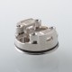 Monarchy P22 Style RDA Rebuildable Dripping Atomizer w/ BF Pin - Silver + Translucent, 22mm Diameter