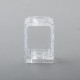 PRC Style Boro Tank for SXK BB / Billet AIO Box Mod Kit - Translucent, PC