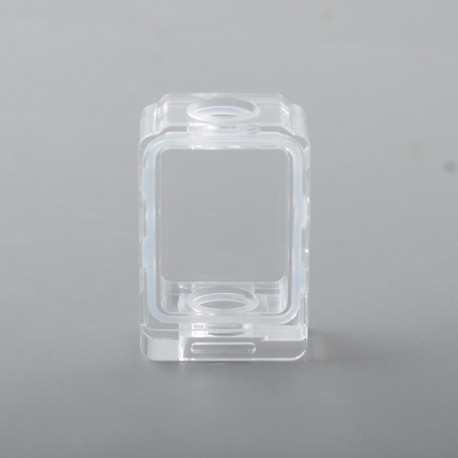 PRC Style Boro Tank for SXK BB / Billet AIO Box Mod Kit - Translucent, PC