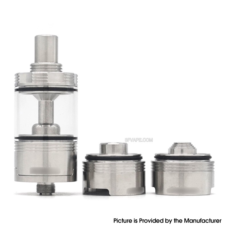 Buy Moka Style RTA Rebuildable Tank Vape Atomizer Sliver