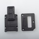 Mission XV Contour ROKR Style Inner Plate Set for SXK BB / Billet Box Mod Kit - Black, POM