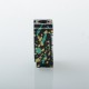 Mission XV Style Space Pod Boro Tank for SXK BB / Billet AIO Box Mod Kit - Black Yellow Green, Aluminum