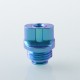 Authentic MK MODS Titanium TA Integrated Drip Tip for BB / Billet / Boro AIO Box Mod - Tiffany Blue