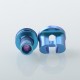 Authentic MK MODS Titanium TA Integrated Drip Tip for BB / Billet / Boro AIO Box Mod - Tiffany Blue