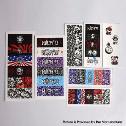 Wick'D x Mission Style VOID Stickers Pack for Billet Box