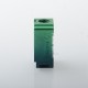 Mission XV Style Space Pod Boro Tank for SXK BB / Billet AIO Box Mod Kit - Green Black, Aluminum Alloy