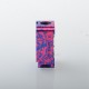 Mission XV Style Space Pod Boro Tank for SXK BB / Billet AIO Box Mod Kit - Pink Purple, Aluminum Alloy