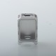 Monarchy X Penny Style Boro Tank for SXK BB / Billet AIO Box Mod Kit - Silver + Black, Aluminum Alloy