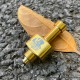 Rekavape Wick'd Remix'd Sturdy MFG Style RBA Bridge for Billet / BB / Boro Tank - Gold, Air Pins 1.2, 2, 2.5, 3, 3.5, 4, 4.5mm