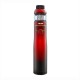 Authentic Artery Baton Semi-Mechanical Tube Mod + Hive S Tank Kit - Red Black, 1 x 18650 / 20700 / 21700, 2ml, 24.5mm