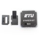 Authentic ETU Inner Plate Smitch Button Set for SXK BB Style 70W / DNA60W / Billet Mod - Black, With USB Port Hole