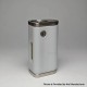 Penon V2.5 Style 60W VW Box Mod - White, Delrin + Stainless Steel, 1~60W, 1 x 18650, Evolv DNA60 Chipset