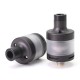 SXK GG Golden Greek Caspardina Style RTA Rebuildable Tank Atomizer - Sandblasted Black, 2ml, 22mm