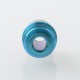 Authentic MK MODS Ti-type2 Drip Tip + Button Set for SXK BB / Billet - Rainbow, Titanium Alloy