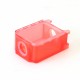 SXK Replacement Boro Tank for BB / Billet / Boro Box Mod Kit - Translucent Red, Acrylic