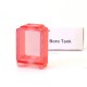 SXK Replacement Boro Tank for BB / Billet / Boro Box Mod Kit - Translucent Red, Acrylic