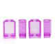 SXK Replacement Boro Tank for BB / Billet / Boro Box Mod Kit - Translucent Purple, Acrylic