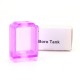 SXK Replacement Boro Tank for BB / Billet / Boro Box Mod Kit - Translucent Purple, Acrylic