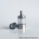 Kuma Style RTA Rebuildable Tank Atomizer - Silver, 4.5ml, 9 Air Pins + 3 Chambers, 22mm Diameter