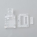 Monarchy Damond Style Inner Plate Set for SXK BB / Billet Box Mod Kit - Translucent, PC, Monarchy Pattern