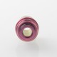 Authentic MK MODS Ti-type2 Drip Tip + Button Set for SXK BB / Billet - Pink, Titanium Alloy