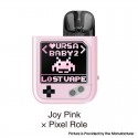 [Ships from Bonded Warehouse] Authentic LostVape Ursa Baby 2 Pod System Kit - Joy Pink x Pixel Role, 900mAh, 2.5ml, 0.6 / 0.8ohm