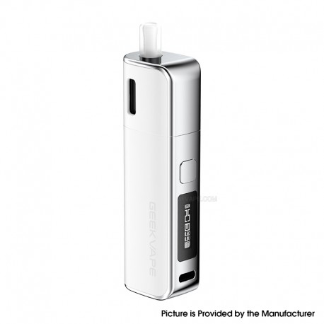 [Ships from Bonded Warehouse] Authentic GeekVape Soul AIO Pod System Kit - White, 1500mAh, 4ml, 0.6ohm / 1.0ohm