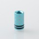 Monarchy DLVC Style 510 Drip Tip for RDA / RTA / RDTA Atomizer - Blue, Aluminum