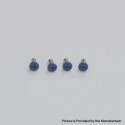 Authentic MK MODS Replacement Screws for Aspire Raga Aio Pod - Blue, (4 PCS)