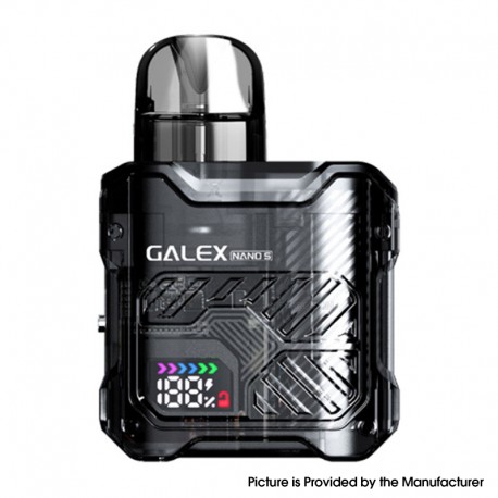 [Ships from Bonded Warehouse] Authentic FreeMax Galex Nano S Pod System Kit - Gun Metal, 800mAh, 3ml, 0.8ohm