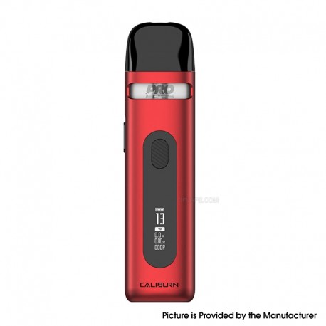 [Ships from Bonded Warehouse] Authentic Uwell Caliburn X Pod System Kit - Ribbon Red, 850mAh, 3ml, New Zealand Version