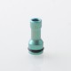 Mission XV Style RDL 510 Drip Tip for RDA / RTA / RDTA Atomizer - Blue, Titanium