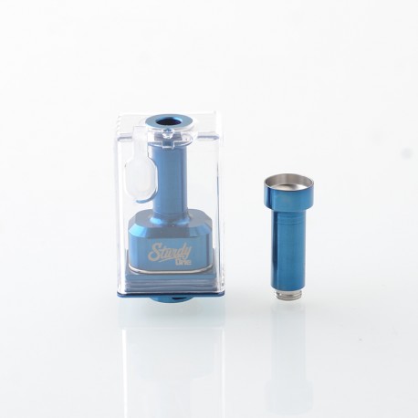 Sturdy One Style RBA Tank Kit for dotMod dotAIO V1 / V2 / V2 Lite / BB / Billet / Boro Mod - Blue, 1, 2, 2.5, 3.0, 3.5mm