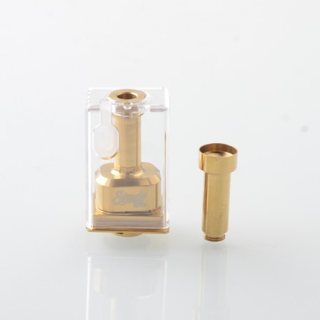 Sturdy One Style RBA Tank Kit for dotMod dotAIO V1 / V2 / V2 Lite / BB / Billet / Boro Mod - Gold, 1, 2, 2.5, 3.0, 3.5mm