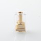 Sturdy One Style RBA Tank Kit for dotMod dotAIO V1 / V2 / V2 Lite / BB / Billet / Boro Mod - Gold, 1, 2, 2.5, 3.0, 3.5mm