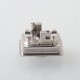 Sturdy One Style RBA Tank Kit for dotMod dotAIO V1 / V2 / V2 Lite / BB / Billet / Boro Mod - Silver, 1, 2, 2.5, 3.0, 3.5mm