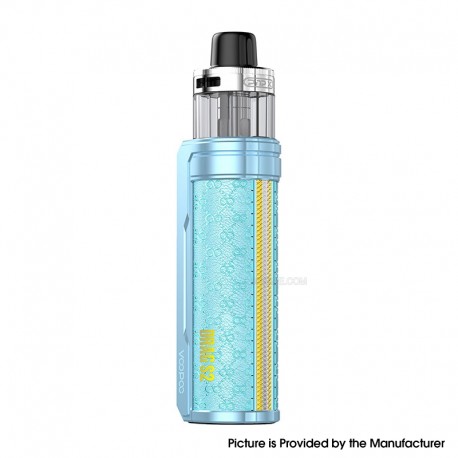 [Ships from Bonded Warehouse] Authentic Voopoo Drag S2 60W Box Mod Kit with PnP X Cartridge DTL - Snow Blue, 5~60W, 0.2 / 0.3ohm